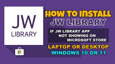 install jw library app on this device.